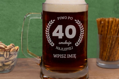 Najlepsze prezenty na 40. urodziny (dla niego)