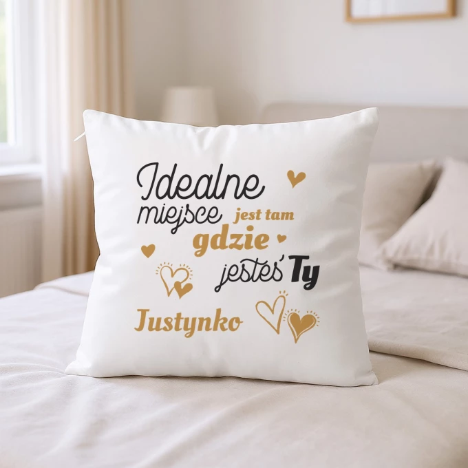 Poduszka - Idealne miejsce