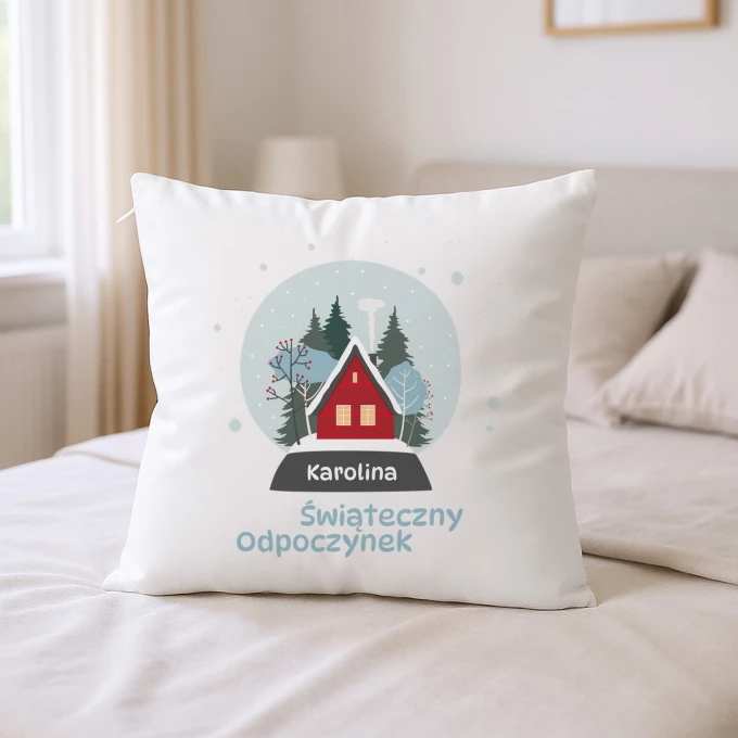 Poduszka - Świąteczny odpoczynek
