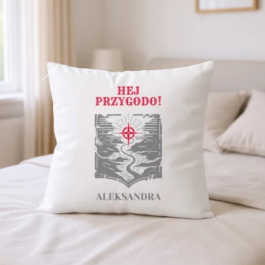 Poduszka - Hej przygodo